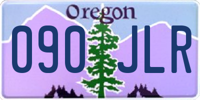 OR license plate 090JLR