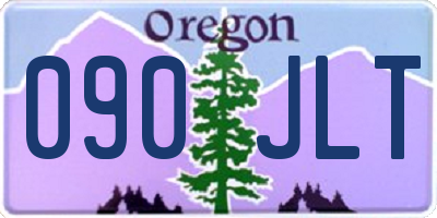 OR license plate 090JLT