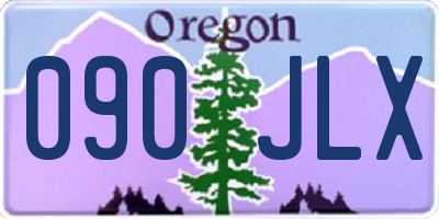 OR license plate 090JLX