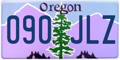 OR license plate 090JLZ