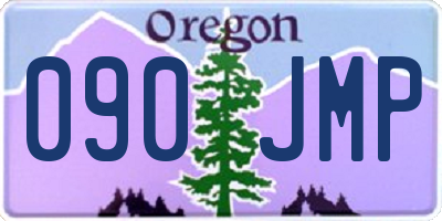 OR license plate 090JMP