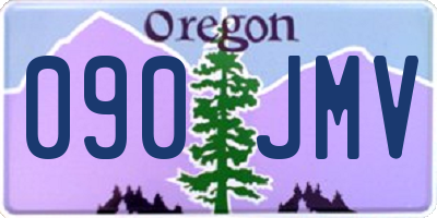 OR license plate 090JMV