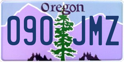 OR license plate 090JMZ