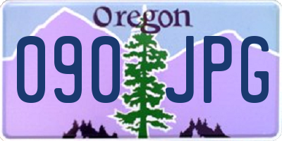 OR license plate 090JPG