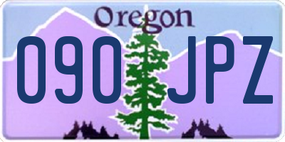 OR license plate 090JPZ