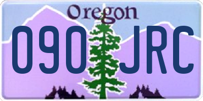 OR license plate 090JRC