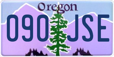OR license plate 090JSE