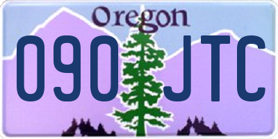 OR license plate 090JTC