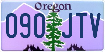 OR license plate 090JTV