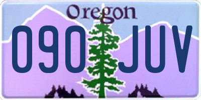 OR license plate 090JUV