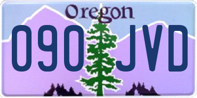 OR license plate 090JVD