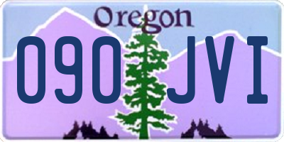 OR license plate 090JVI
