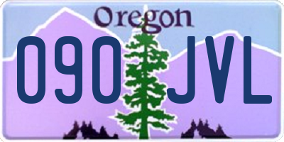 OR license plate 090JVL