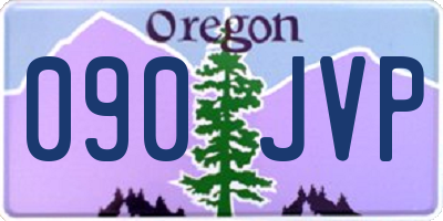 OR license plate 090JVP