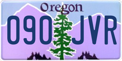 OR license plate 090JVR