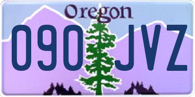OR license plate 090JVZ
