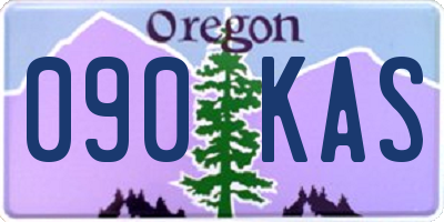 OR license plate 090KAS