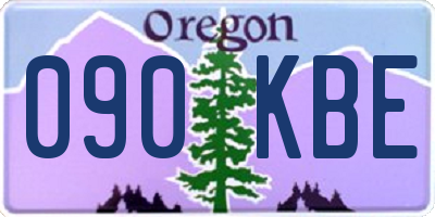 OR license plate 090KBE