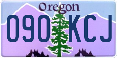 OR license plate 090KCJ