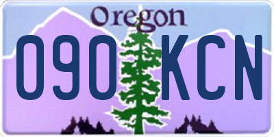 OR license plate 090KCN