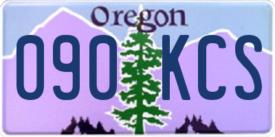 OR license plate 090KCS