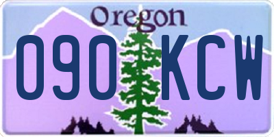 OR license plate 090KCW