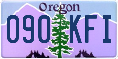 OR license plate 090KFI