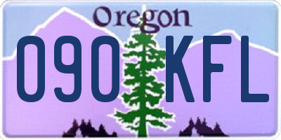 OR license plate 090KFL