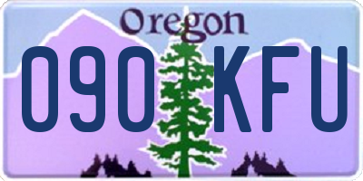 OR license plate 090KFU
