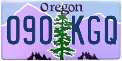 OR license plate 090KGQ