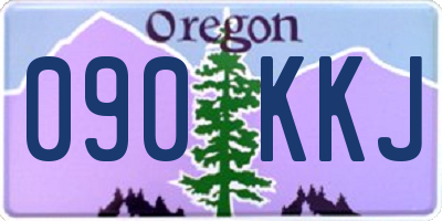 OR license plate 090KKJ