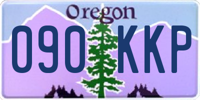 OR license plate 090KKP
