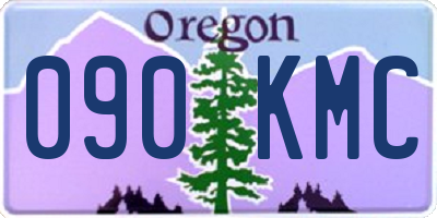 OR license plate 090KMC