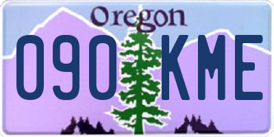 OR license plate 090KME