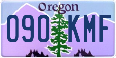OR license plate 090KMF