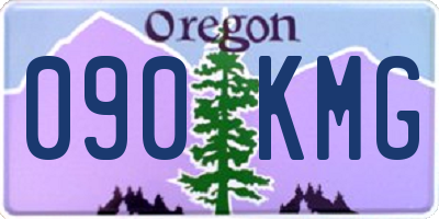 OR license plate 090KMG