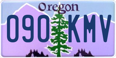 OR license plate 090KMV