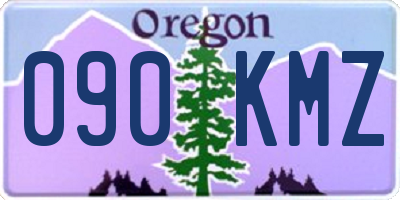 OR license plate 090KMZ