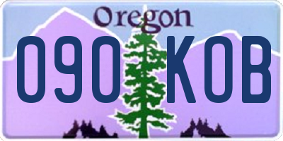 OR license plate 090KOB