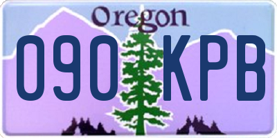 OR license plate 090KPB