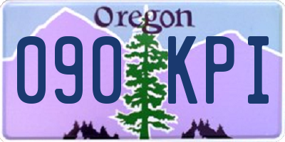OR license plate 090KPI