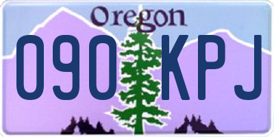 OR license plate 090KPJ