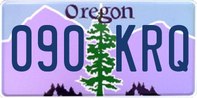 OR license plate 090KRQ