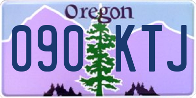OR license plate 090KTJ