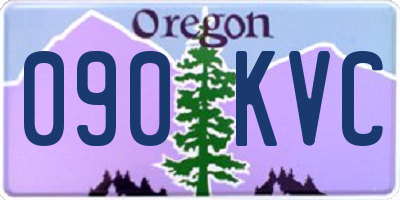 OR license plate 090KVC