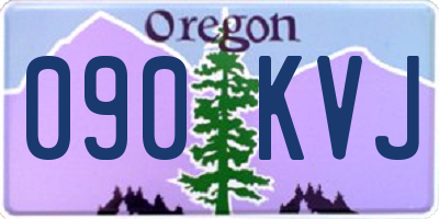 OR license plate 090KVJ