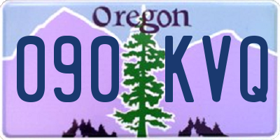 OR license plate 090KVQ