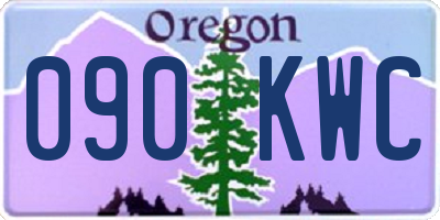 OR license plate 090KWC