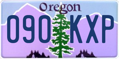 OR license plate 090KXP