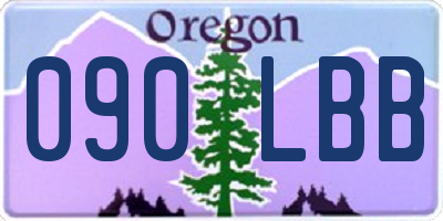 OR license plate 090LBB
